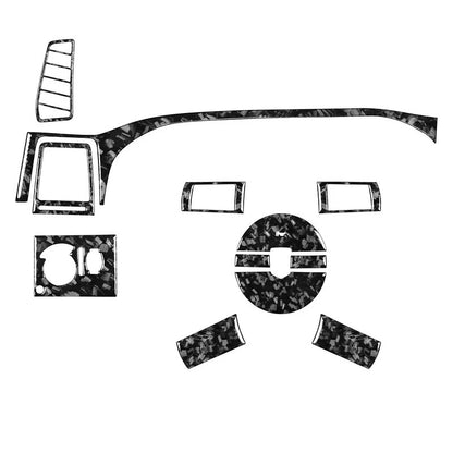 Forged Carbon Fiber Steering Wheel Trim Kit for Dodge Challenger 2008-2014