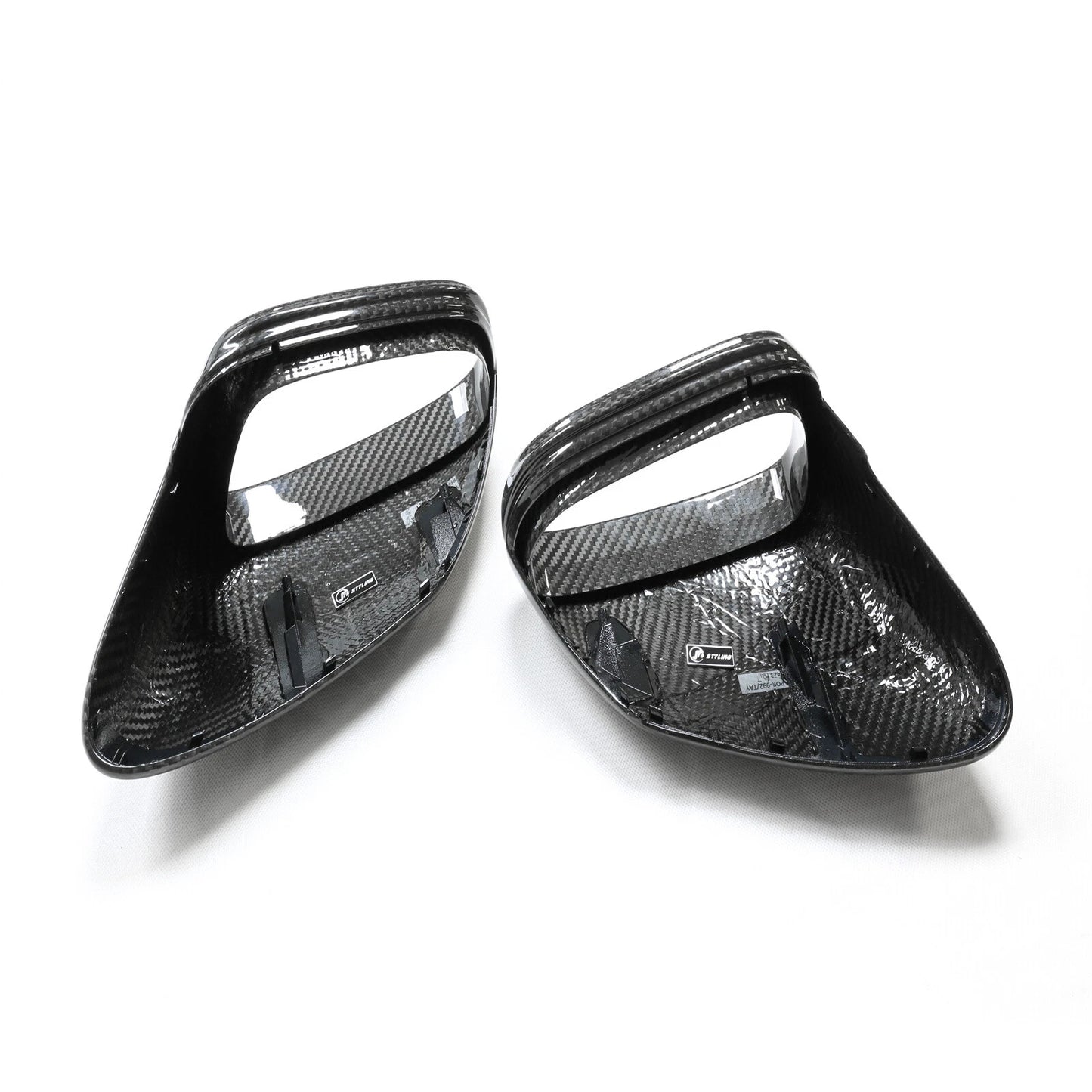 Dry Carbon Fiber Rearview Mirror Covers for Porsche 992 911 (2019-2023)