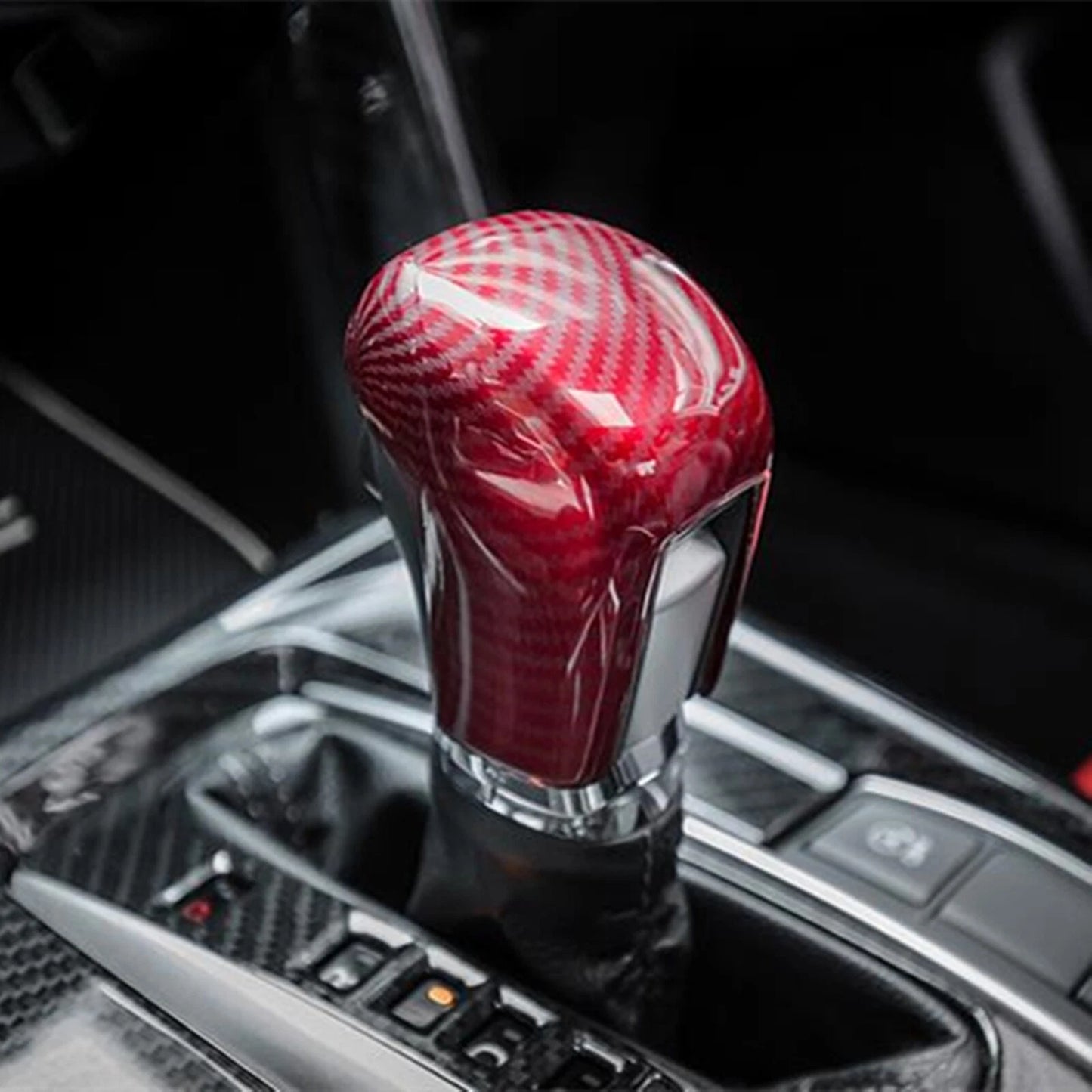 Shift Knob Cover for Honda Civic 2016-2021 (2016-2021)
