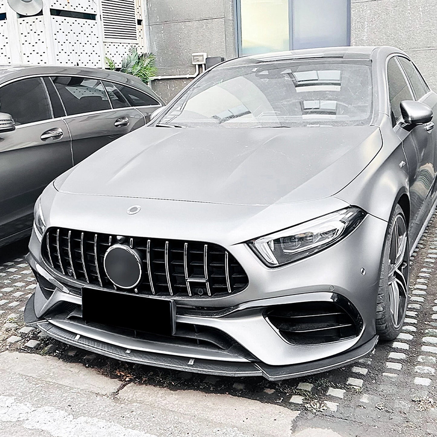 Front Spoiler Lip Splitter Kit for Benz W177 A45 A45S (2019-2023)