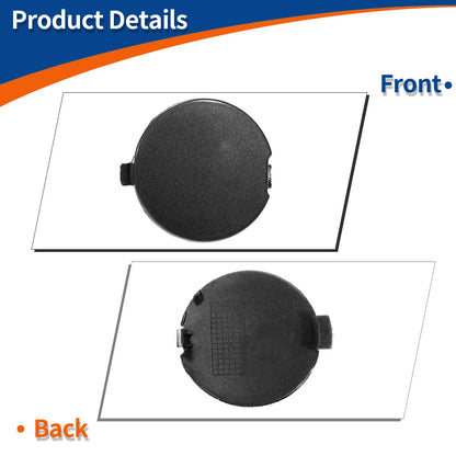 Rear Left Tow Hook Cover for Mazda 6 Atenza (2018-2021) Gray