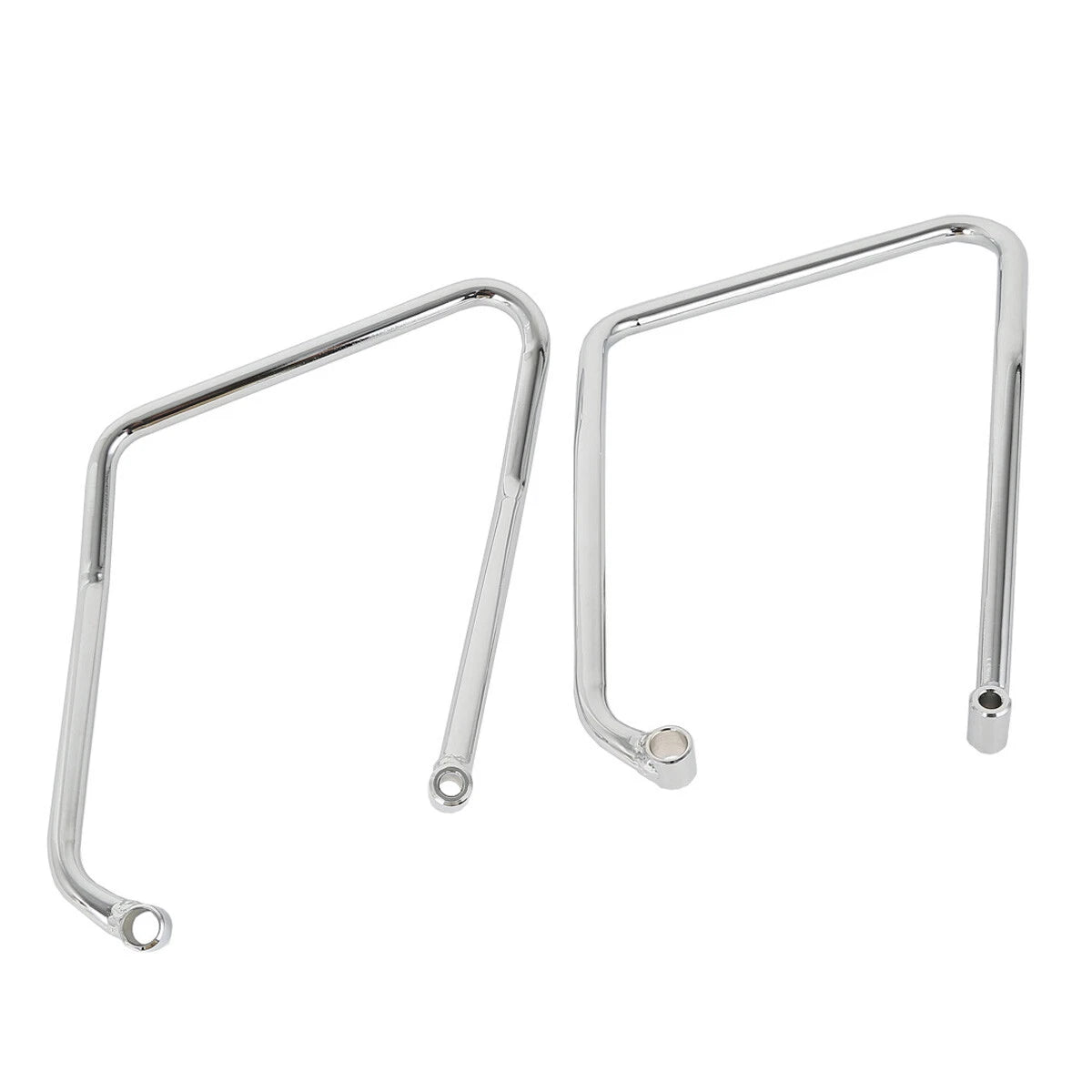 Chrome Saddlebag Support Brackets for Harley Sportster XL 883 1200 (2004-2016)
