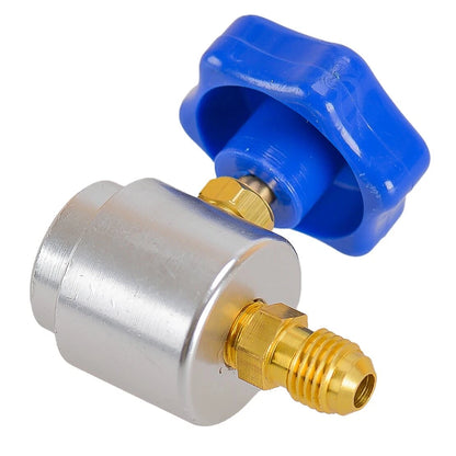 Self-Sealing R134A Can Tap Valve Adapter for A/C Charging - New