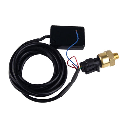 12V LED Oil Pressure Gauge Meter with 1/8NPT Sensor for Car
