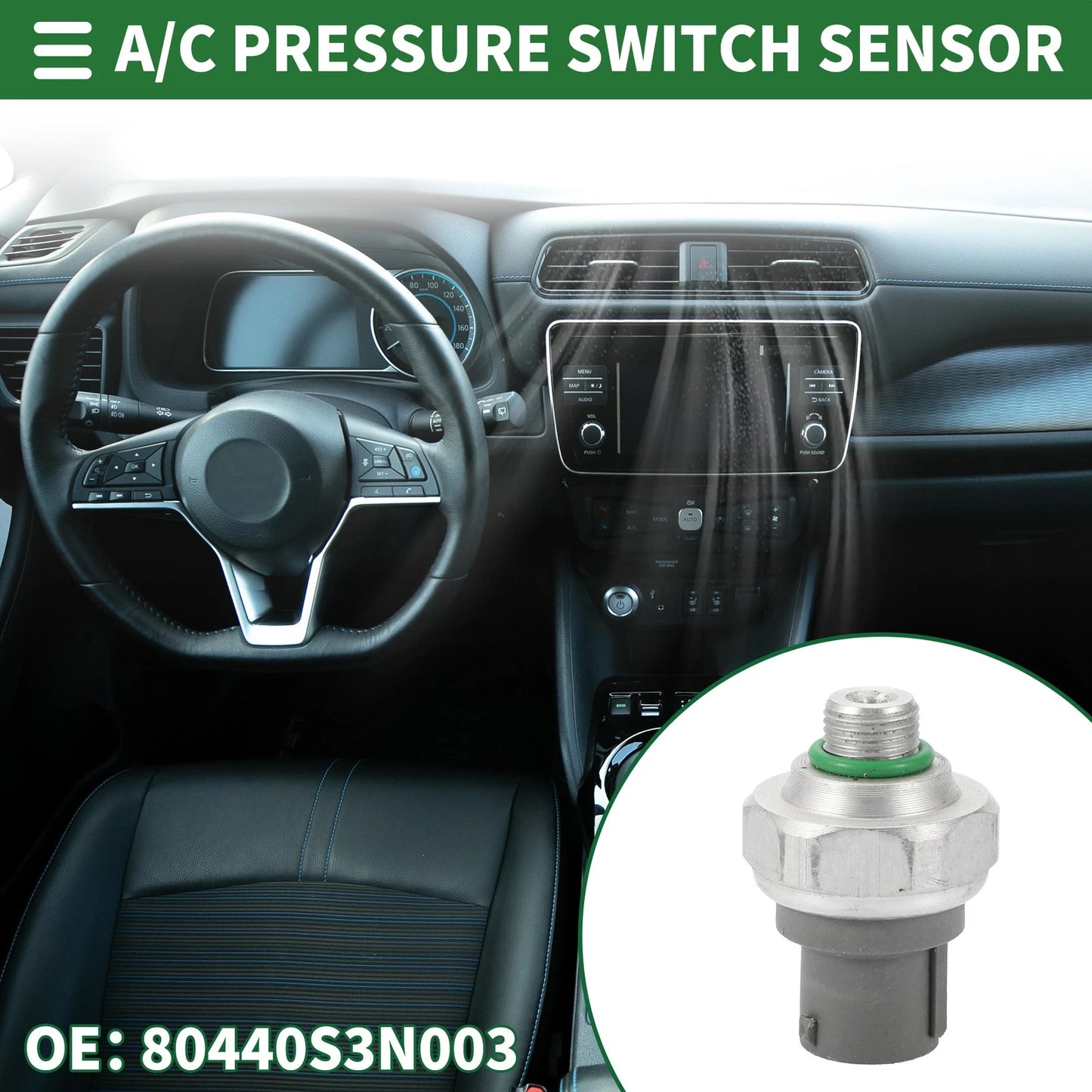 A/C Pressure Switch Sensor for Honda CR-V 2.4L (2002-2006)