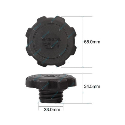 Engine Oil Filler Cap for Hilux LN85R 2.4L 4cyl 2L-II 1988~1994