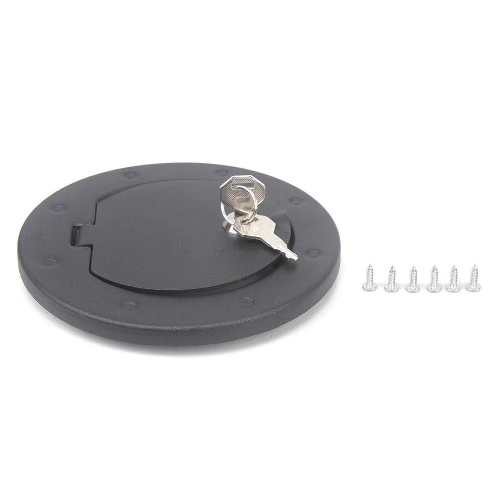 Locking Fuel Filler Cap with Key for Jeep Wrangler JK (2007-2017)