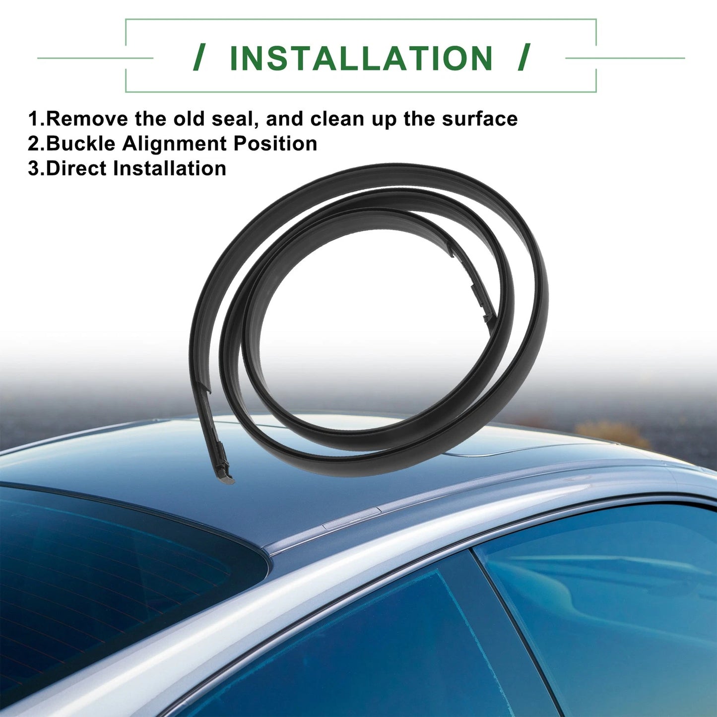 Roof Sealing Strip Sunroof Trim for Toyota Scion XB (2004-2015)