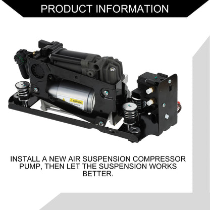 Air Suspension Compressor with Bracket for BMW 730i (2009-2015)