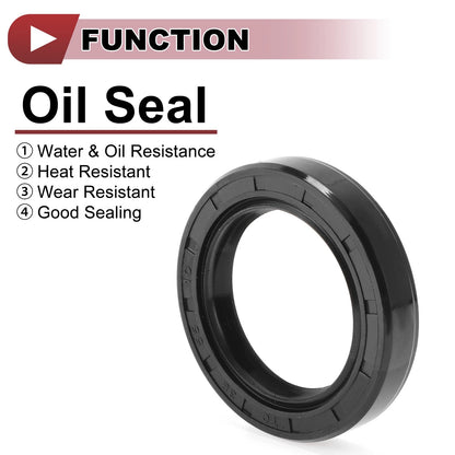Rotary Shaft Seal / 38x55x10mm / Oil Seal Nitrile 70D Rubber for Make Model