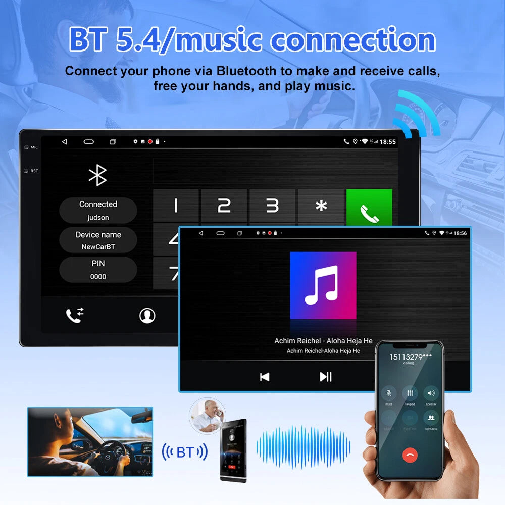 9'' Car Radio for Toyota Corolla Hatch 2015-2018 - Apple CarPlay, Android Auto