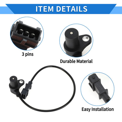 Crankshaft Position Sensor for PEUGEOT Expert 1.6 (1996-2000) 1 Pc