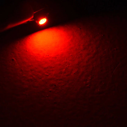 10 x Red T4 T4.2 Neo Wedge 1SMD LED Dash & Climate Bulbs