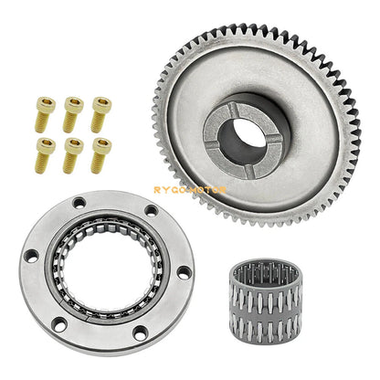 Starter Clutch & Idler Gear for Yamaha Wolverine 350 Kodiak 400 TerraPro 350