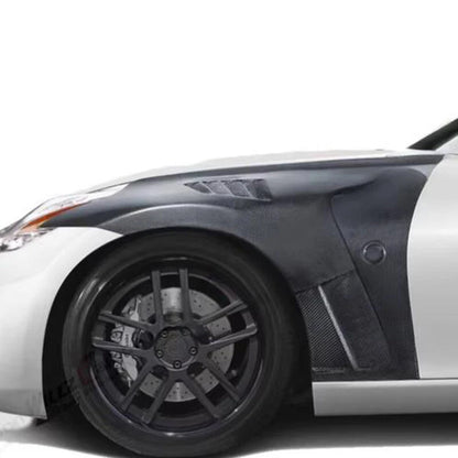 Real Carbon Fiber Front Vent Fenders Panel for Nissan 370Z Z34 2009-21 In stock