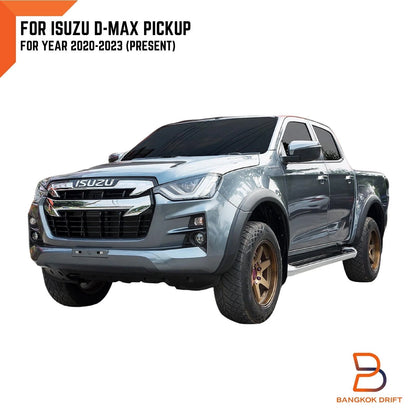 3" White Slim Fender Flares for Isuzu D-Max Ute (2020-2023)
