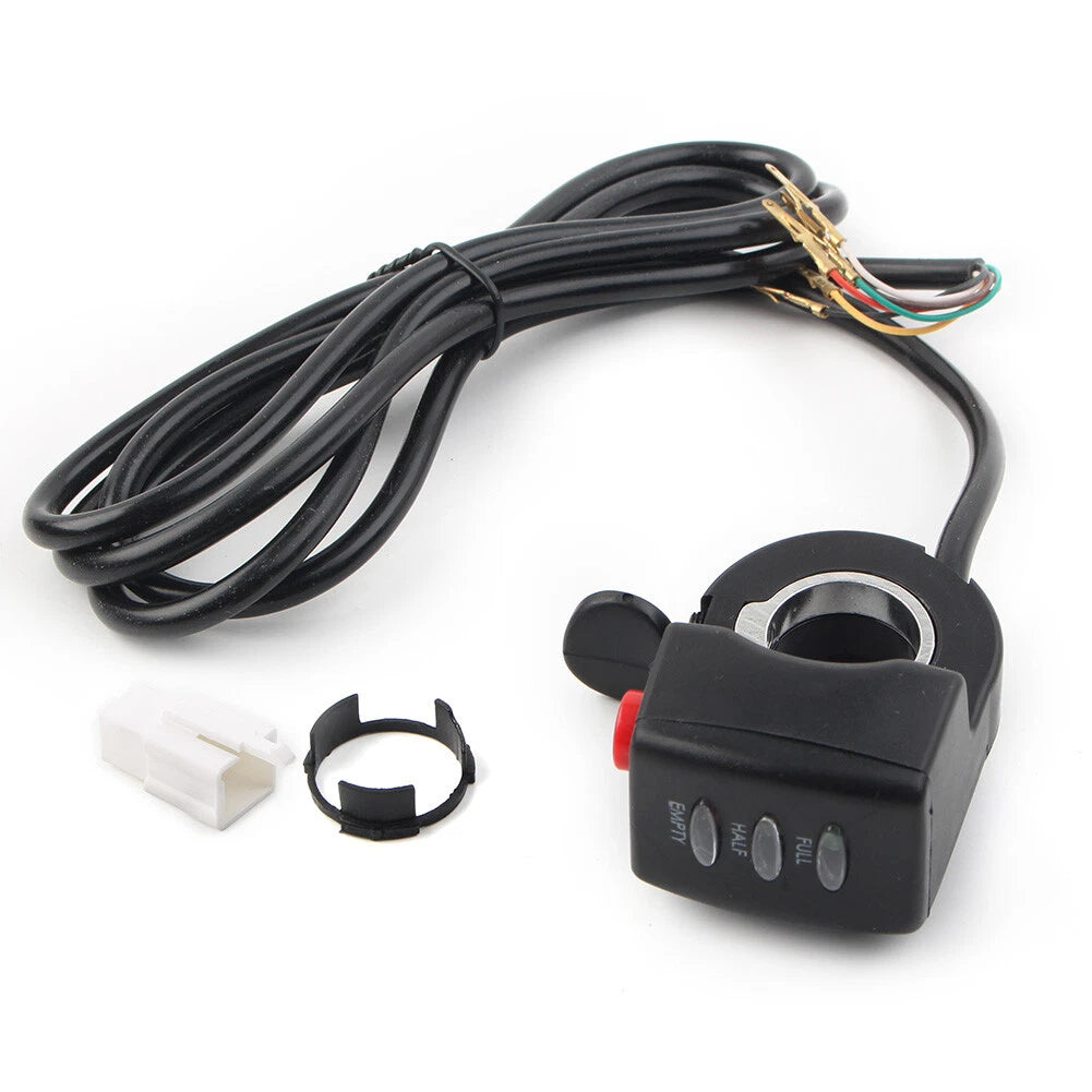48V Twist Throttle Thumb Control for Electric Bike Scooter Mobility