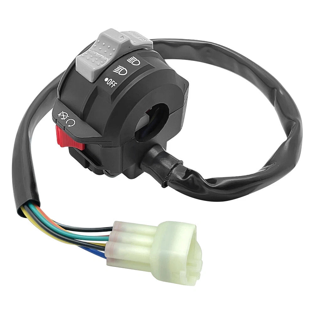 Left Handlebar Run Stop Switch Headlight for Yamaha Banshee YFZ350 (2002–2006)