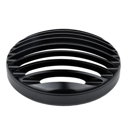 CNC Shallow Cut Headlight Grill Cover for Bobber Motorcycles