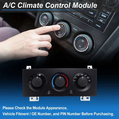 A/C Heater Climate Control Switch Module for Jeep Grand Cherokee (2005-2010)