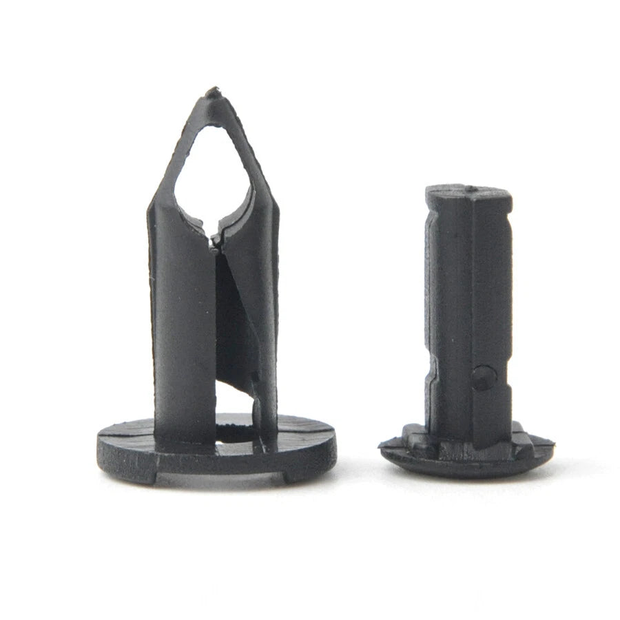 100 Pcs 8mm ATV UTV Fairing Body Trim Panel Fastener Clips