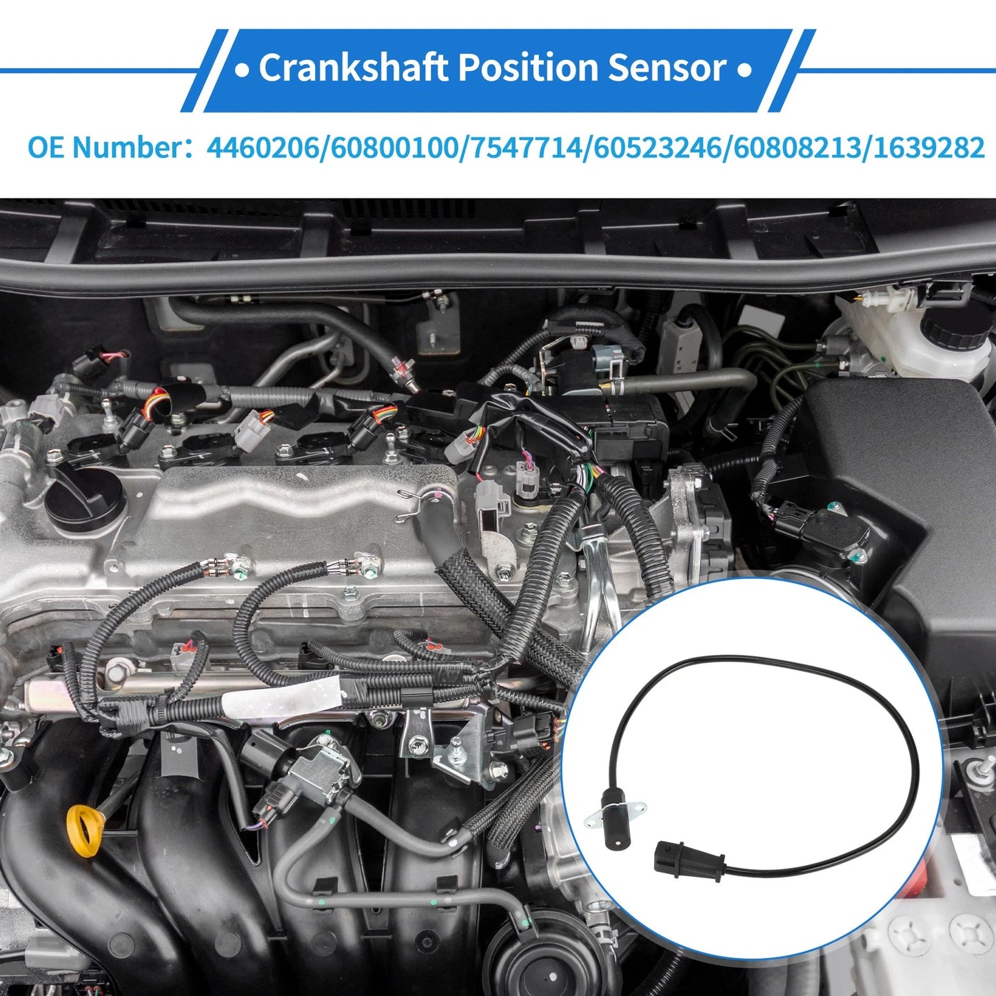 Crankshaft Position Sensor for Ford Sierra Mk2 Hatchback (1991-1993)