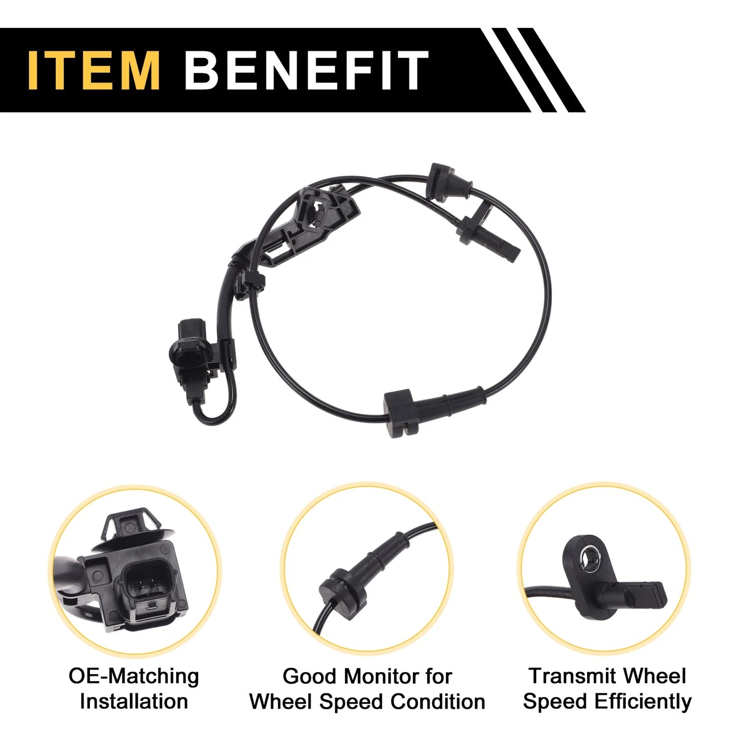 ABS Wheel Speed Sensor for Honda Accord (2023-2025) 1 x Left Front