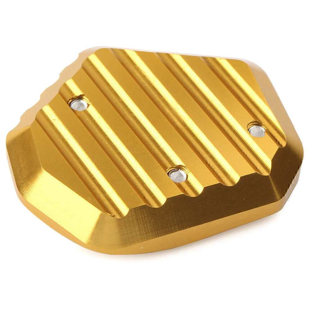 Gold Kickstand Side Stand Plate Extension Pad for YAMAHA YZF-R6 (2017-2018)