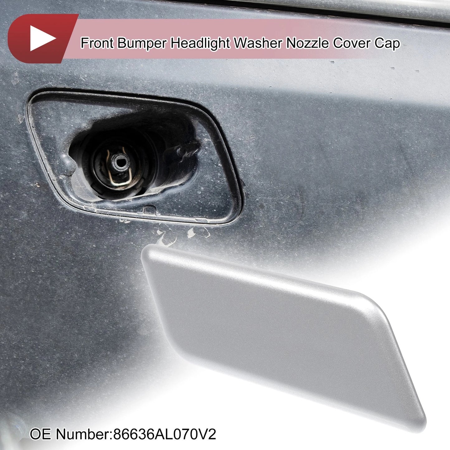 Front Right Washer Nozzle Cover for Subaru Outback (2015-2017)