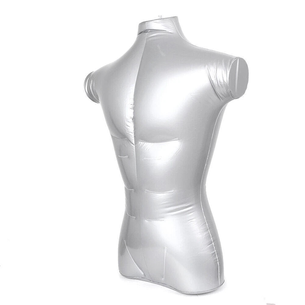 1X Inflatable Mannequin Torso for Display Fashion - Upper Body Model