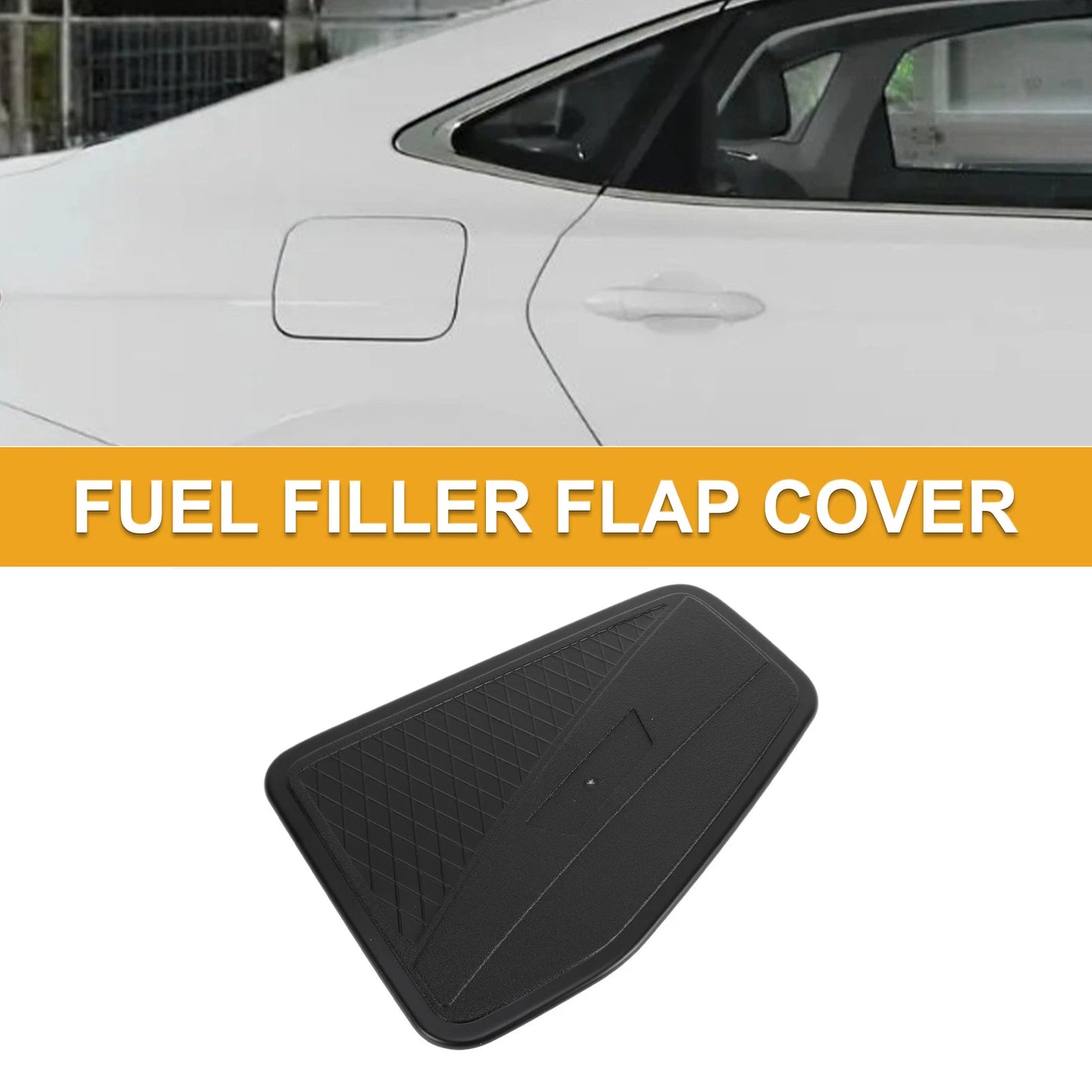 Fuel Tank Door Cap for Isuzu D-MAX 2023-2025 Fuel Filler Flap Cover Black
