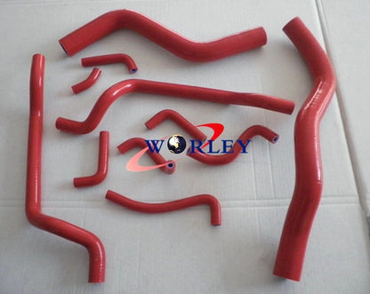 BLK Silicone Radiator & Heater Hose for Mitsubishi Eclipse Spyder GST/GSX (1995-1999)