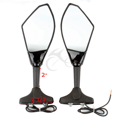 LED Turn Signal Rearview Mirrors for Honda CBR600F3 (95-98), CBR600F4i (01-07)