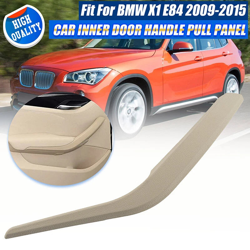 Beige Inner Door Panel Handle Pull Trim Cover for BMW X1 E84 (2010-2016)