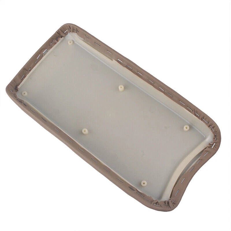 Beige Front Center Console Armrest Cover Lid for Honda Civic (2006-2011) 1x