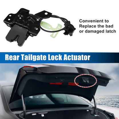 Rear Tailgate Lock Latch Actuator for Ford Crown Victoria (2004-2011) Black