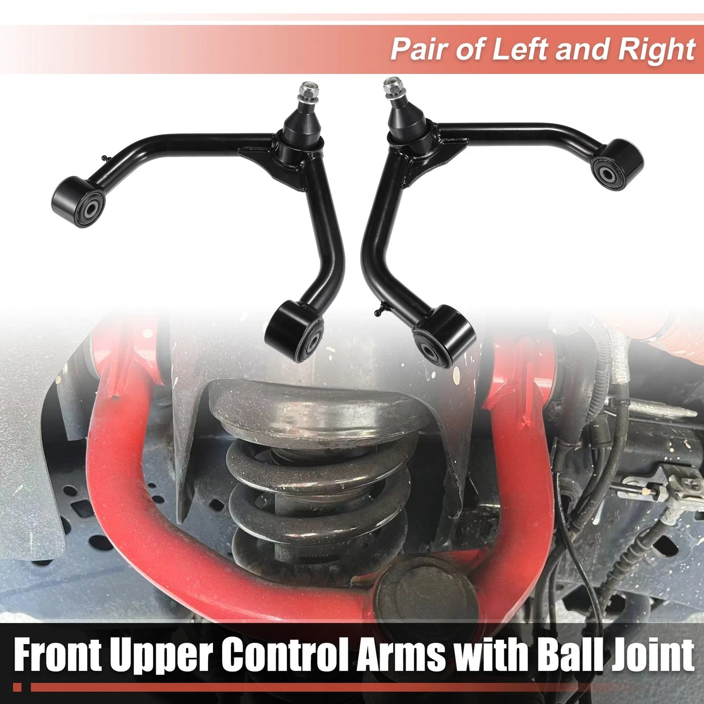 1x 2-4" Car Front Upper Control Arm for Dodge Ram 1500 (2006-2023)