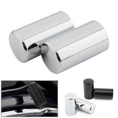 2 x Chrome Docking Hardware Point Covers Kit for Harley Touring FLHX (2009-2023)