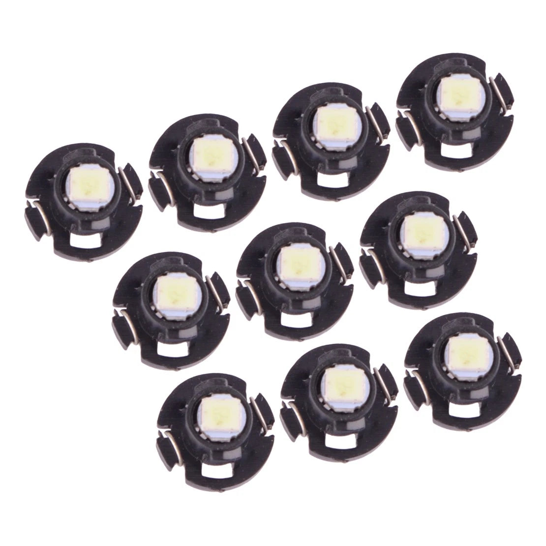 10 x T4/T4.2 1SMD Neo Wedge Blue LED Dash Light Bulbs for Car