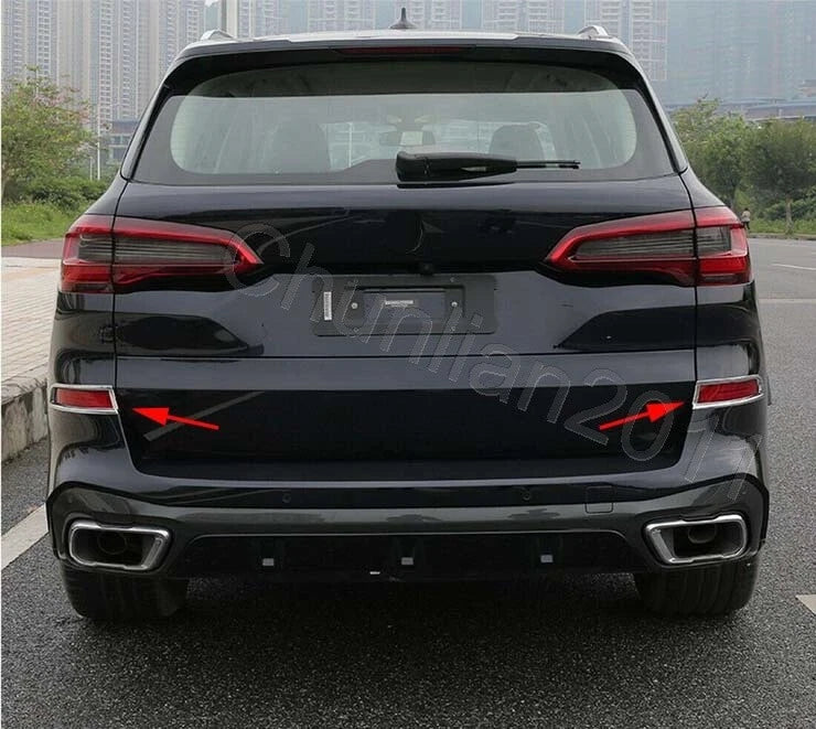 ABS Rear Fog Light Cover Trim for 2019-2021 BMW X5 G05 (2019-2021)