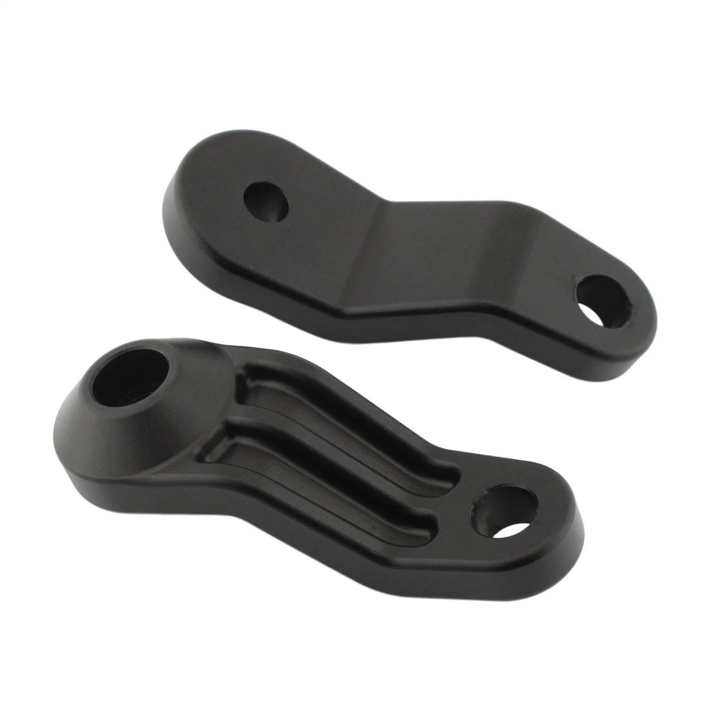 2 x Black Rear Turn Signal Light Holders for Triumph Thruxton (2016-2023)