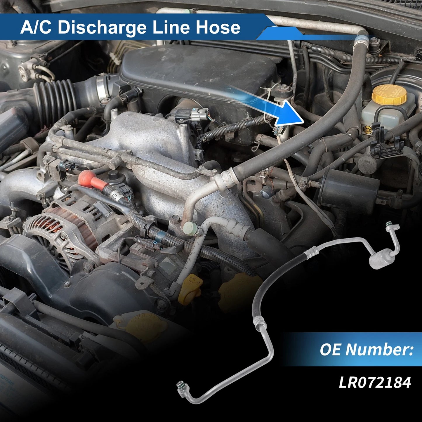 A/C Refrigerant Liquid Hose for Land Rover Range Rover (2013-2023)