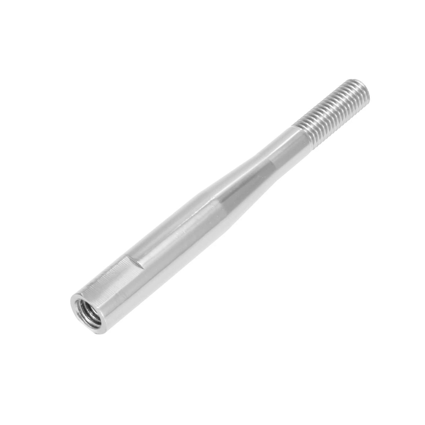Shift Knob Extender for Honda Civic Fit M10X1.5 Silver Tone