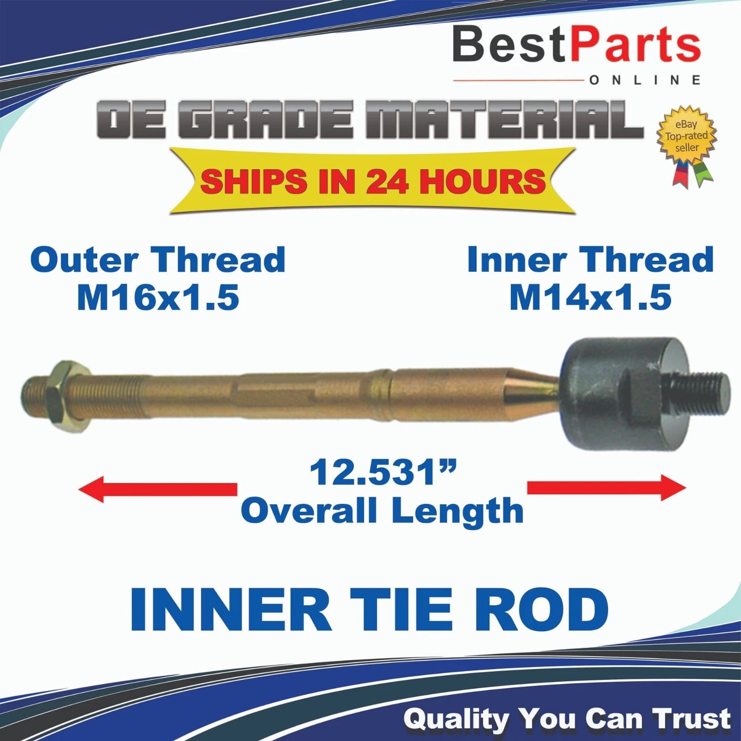 Inner Tie Rod End for Toyota Sienna (2004–2010)
