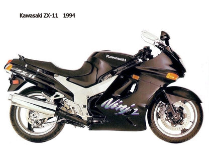 Tête de fourche et boulons pare-brise for Kawasaki Ninja ZZR1100 ZX-11 D (1993–2001)