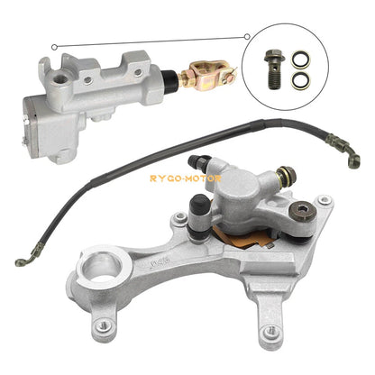 Rear Brake Caliper Hose for Kawasaki KX250-KX250X-KX450SR-KX450X