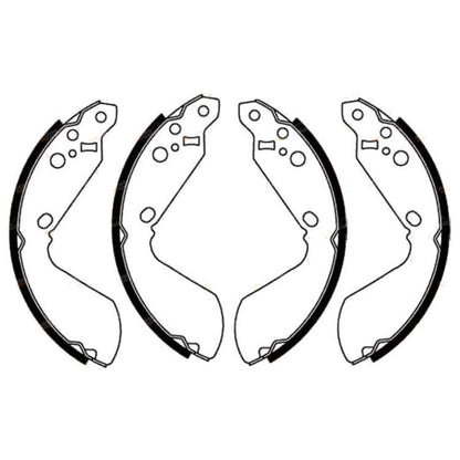 Rear Brake Shoes Set for Vitara SE416 LWB 4 Door (1991-1994)