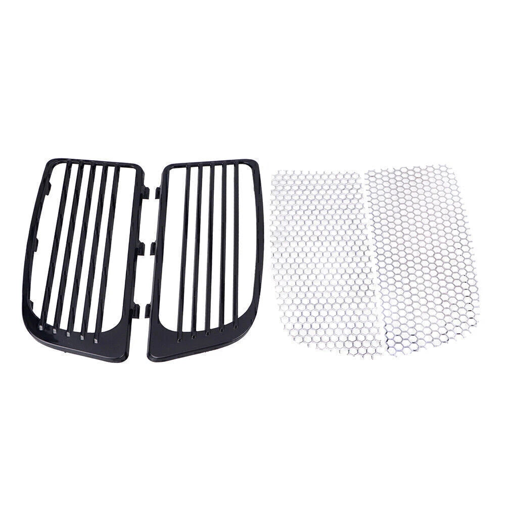 Black Radiator Grills & Screens for Harley Electra Glide Low Ultra Limited (2014-2023)