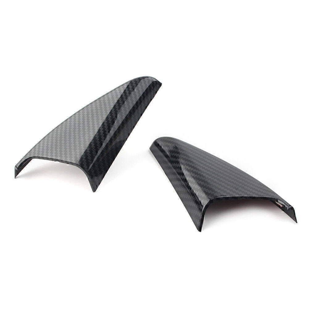 ABS Carbon Look A-Pillar Triangle Frame Cover Trim for Benz A-Class A220 (19)