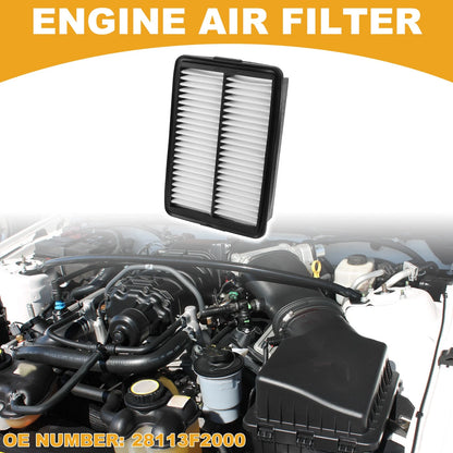 Engine Air Filter for Kia Forte 1.6L 2.0L (2019-2024) 1 Pc